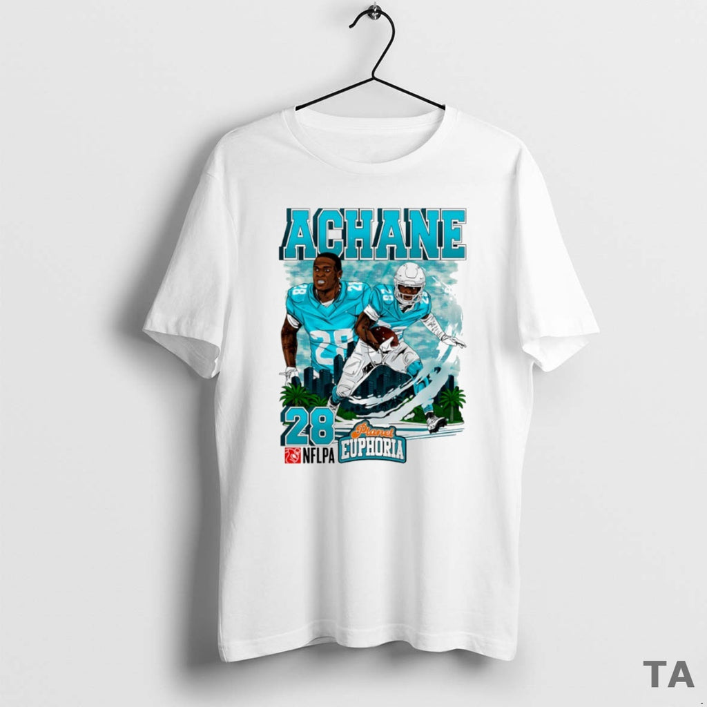 Top Devon Achane 28 Miami Dolphins Football Comic Circle T Shirt Sweater Hoodie, Sweatshirt | TeeBloomCo.com