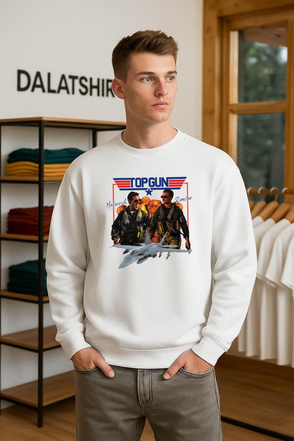 Gun Maverick Rooster shirt