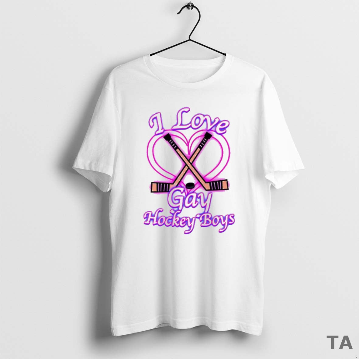 Top I Love Gay Hockey Boys Heated Rivalry Romantic T Shirt Sweater Hoodie, Sweatshirt | TeeBloomCo.com