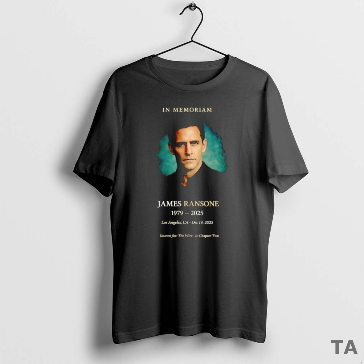 Top In Memoriam James Ransone 1979 2025 T Shirt Sweater Hoodie, Sweatshirt | TeeBloomCo.com