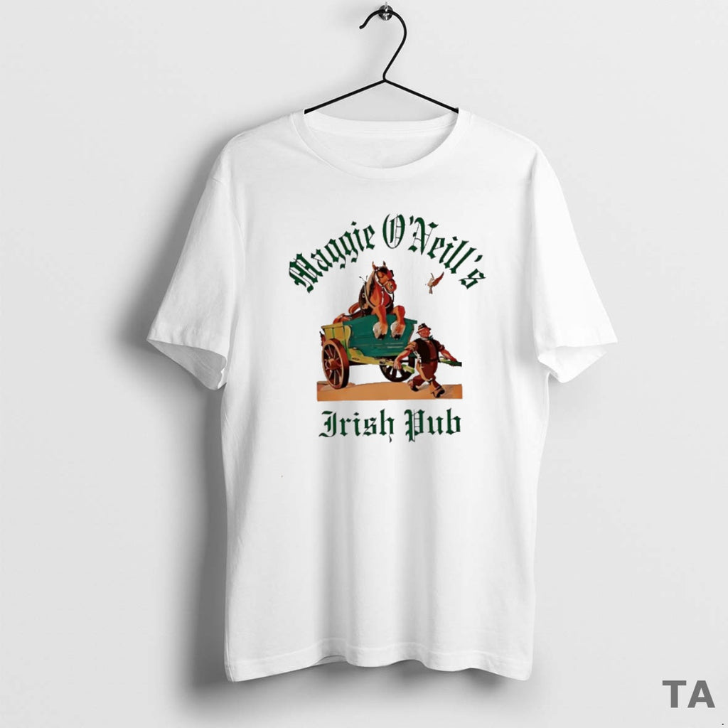 Top Maggie Oneills Irish Pub T Shirt Sweater Hoodie, Sweatshirt | TeeBloomCo.com