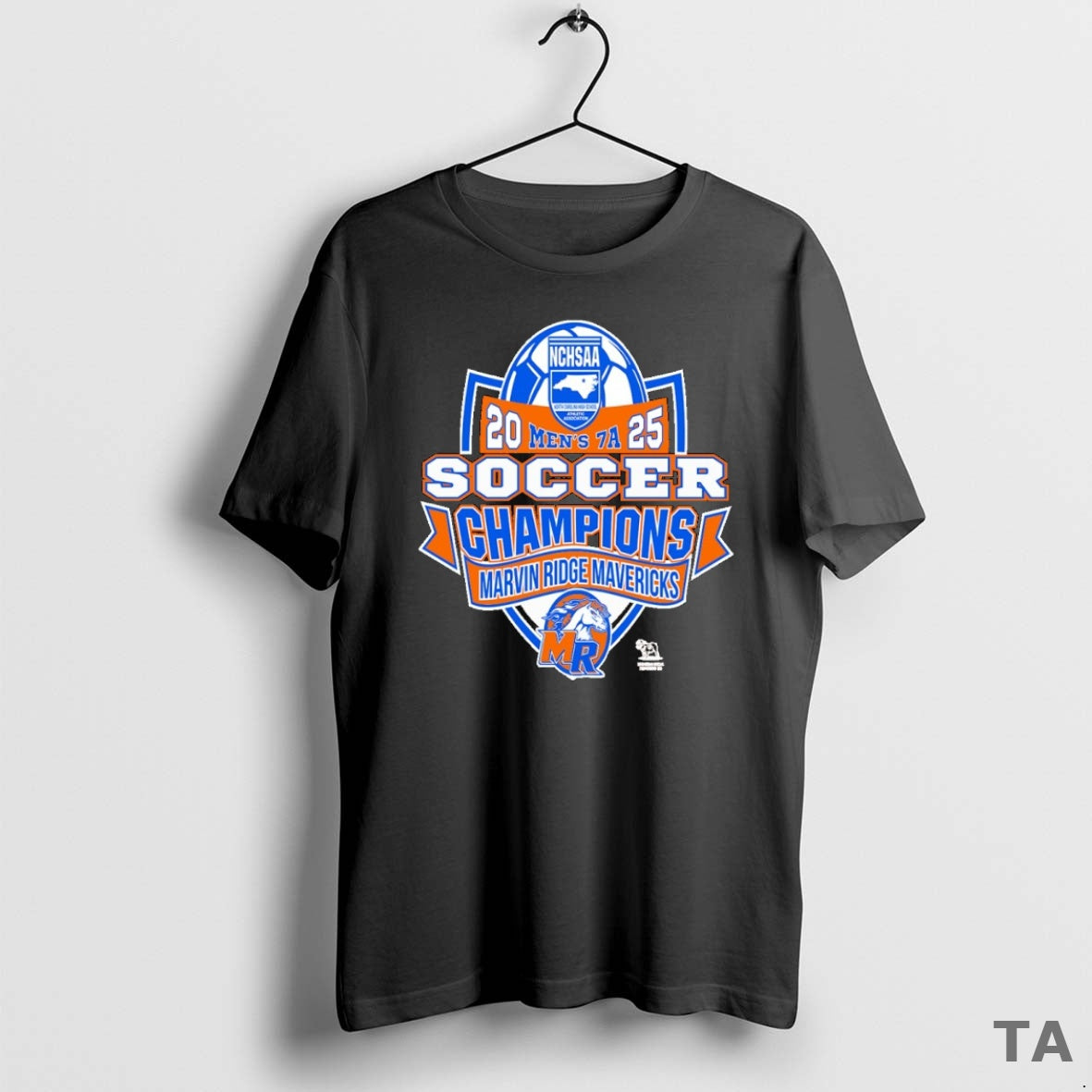 Top Marvin Ridge Mavericks Nchsaa Soccer Division 7a Champions T Shirt Sweater Hoodie, Sweatshirt | TeeBloomCo.com