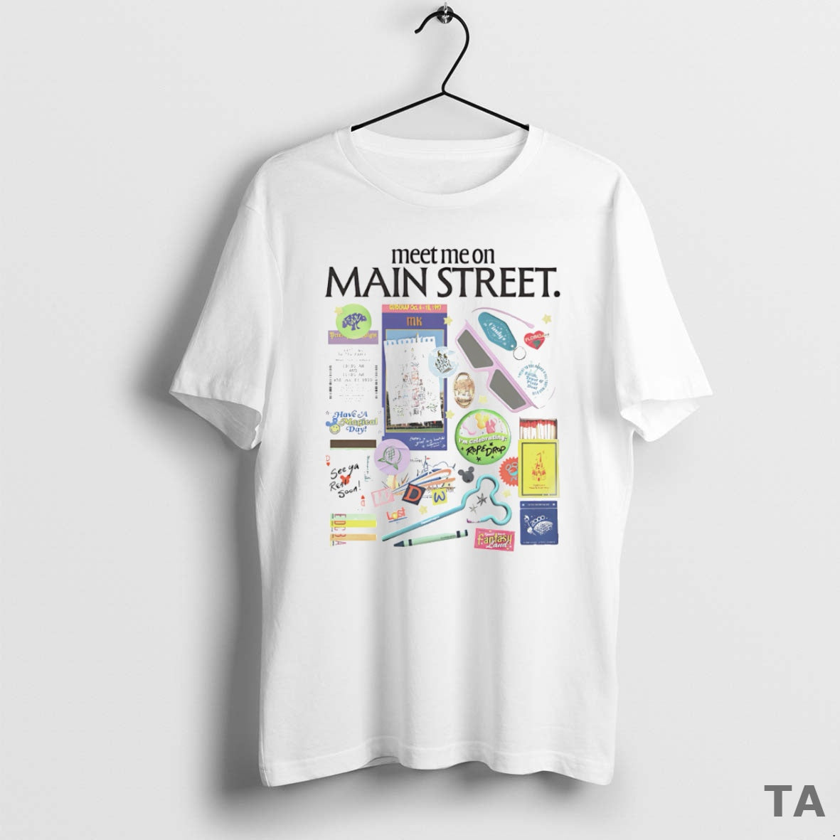 Top Meet Me On Main Street T Shirt Sweater Hoodie, Sweatshirt | TeeBloomCo.com