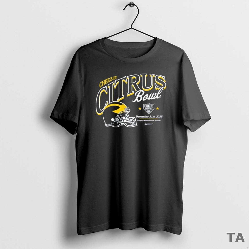 Top Michigan Football 2025 Cheez It Citrus Bowl Bound T Shirt Sweater Hoodie, Sweatshirt | TeeBloomCo.com