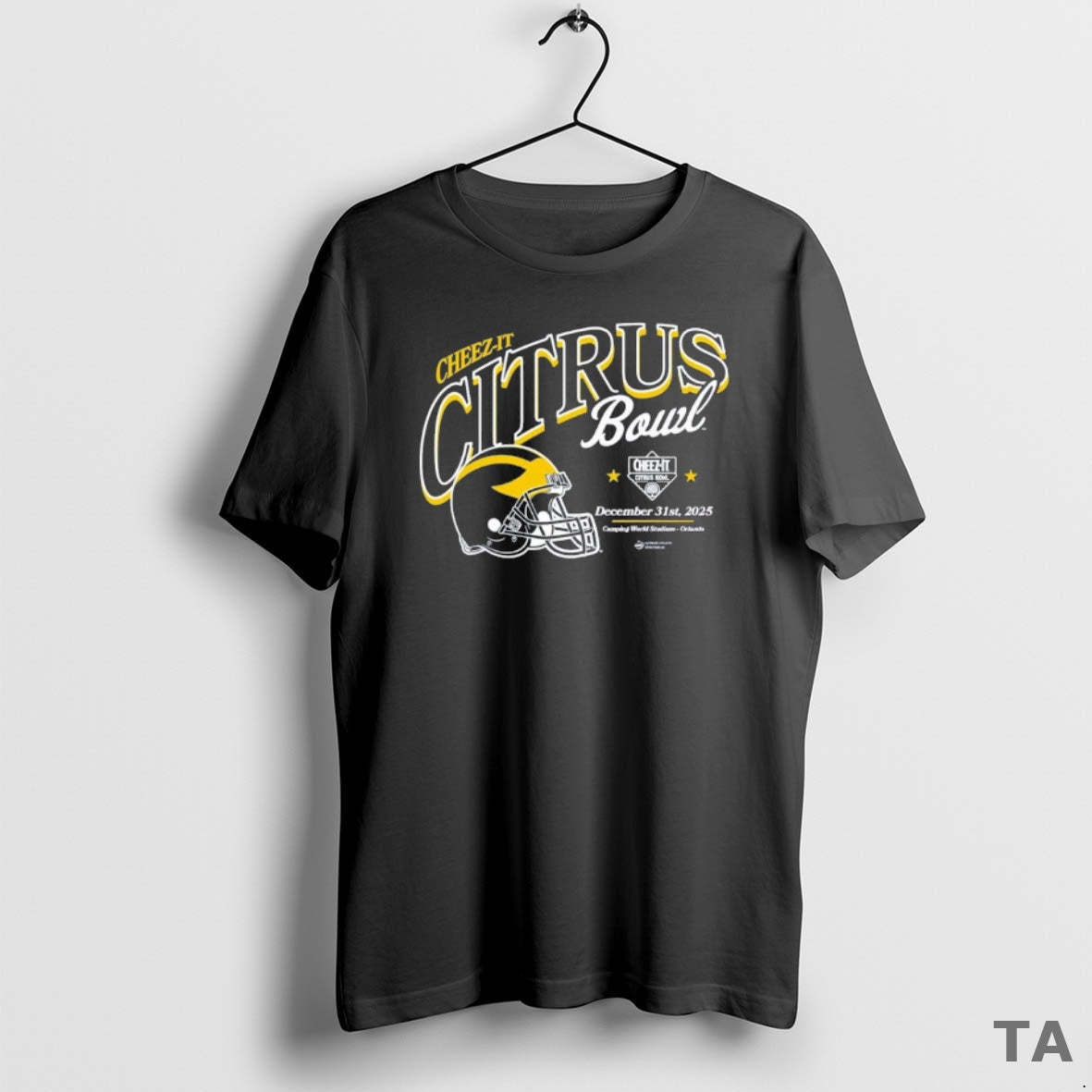 Top Michigan Football 2025 Cheez It Citrus Bowl Bound T Shirt Sweater Hoodie, Sweatshirt | TeeBloomCo.com