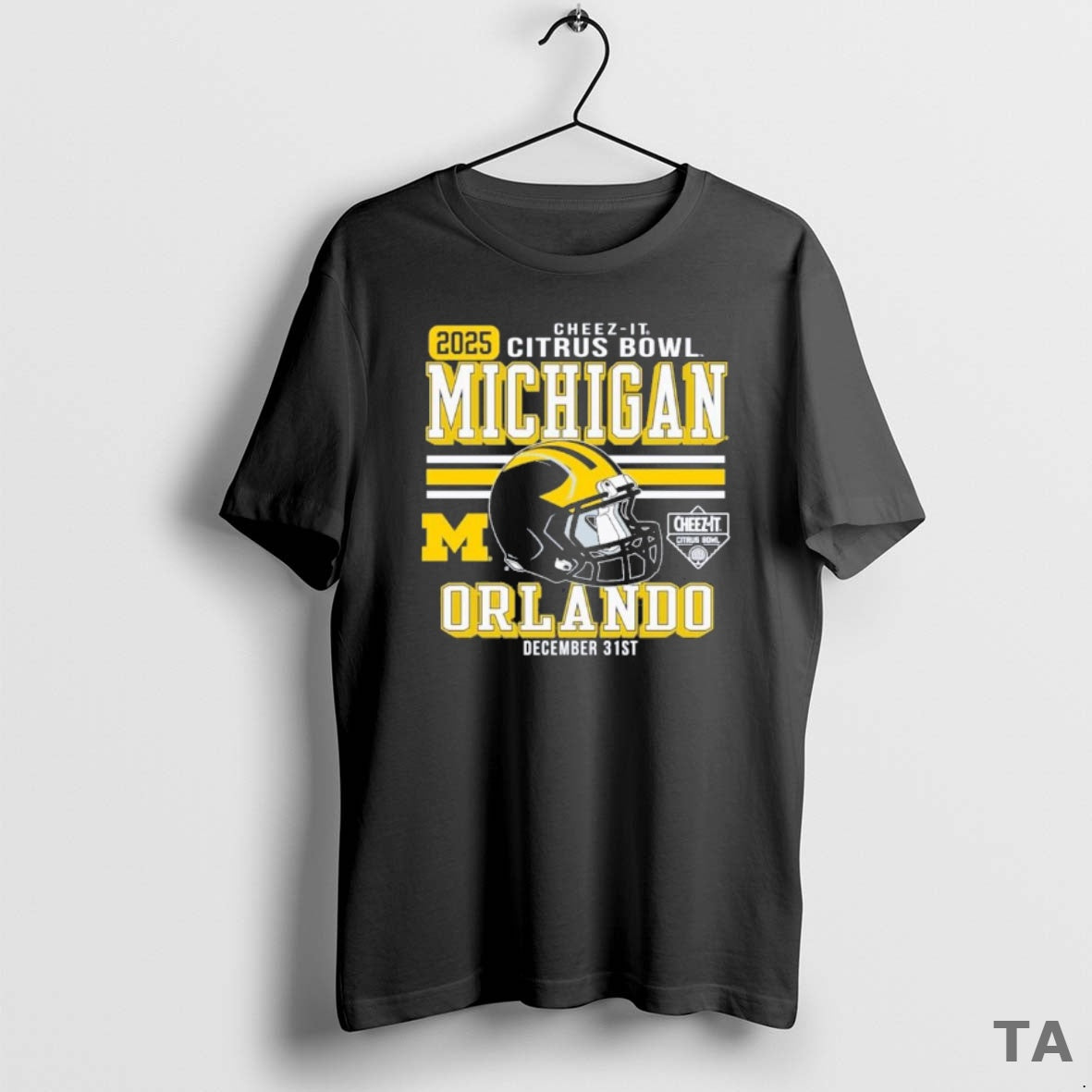 Top Michigan Wolverines Football Cheez It Citrus Bowl 2025 T Shirt Sweater Hoodie, Sweatshirt | TeeBloomCo.com