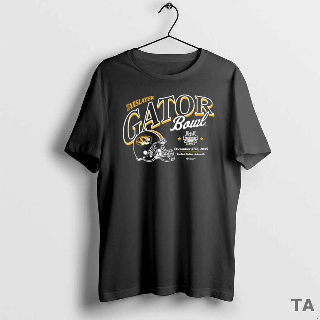Top Missouri Football 2025 Taxslayer Gator Bowl Bound T Shirt Sweater Hoodie, Sweatshirt | TeeBloomCo.com