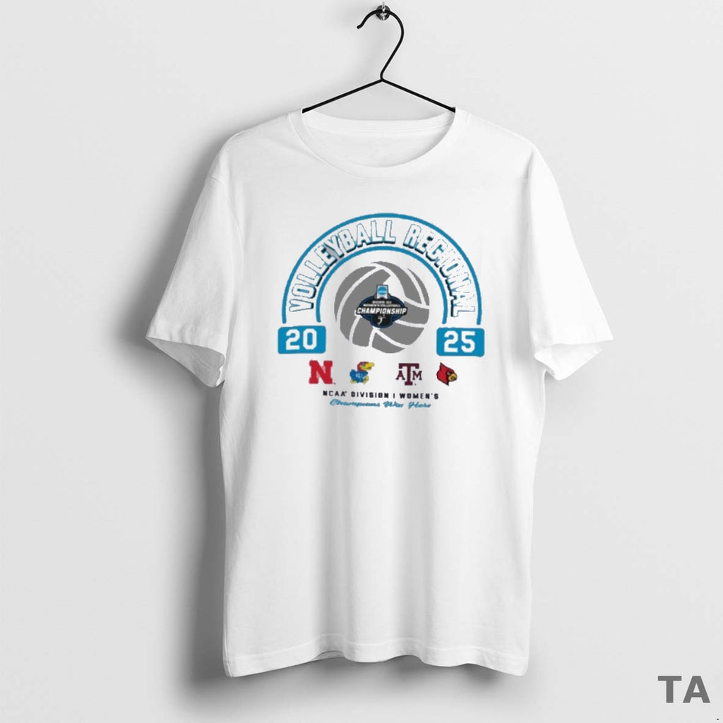 Top Nebraska Regional 2025 Ncaa Di Womens Volleyball Championship T Shirt Sweater Hoodie, Sweatshirt | TeeBloomCo.com