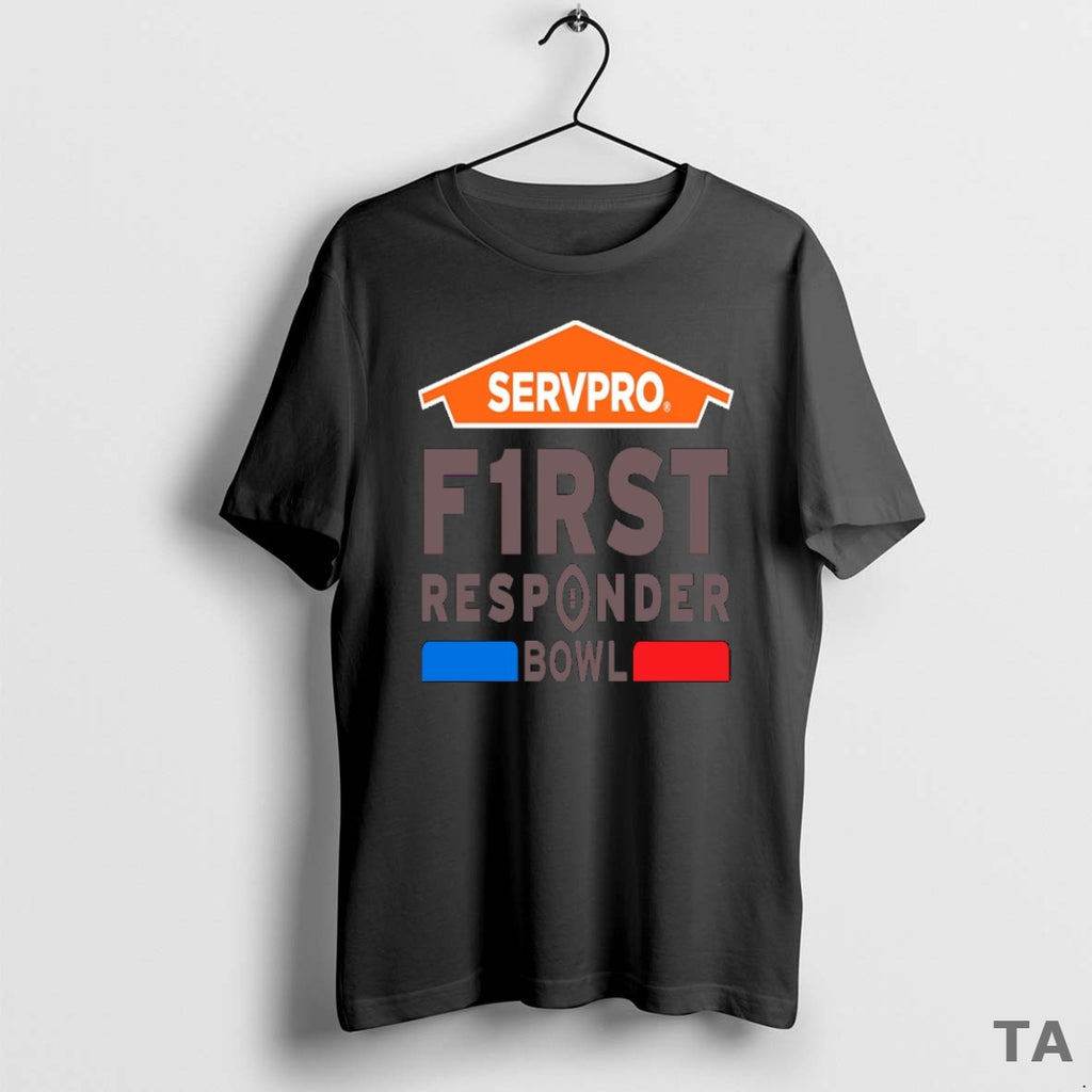 Top Servpro First Responder Bowl 2025 Logo T Shirt Sweater Hoodie, Sweatshirt | TeeBloomCo.com