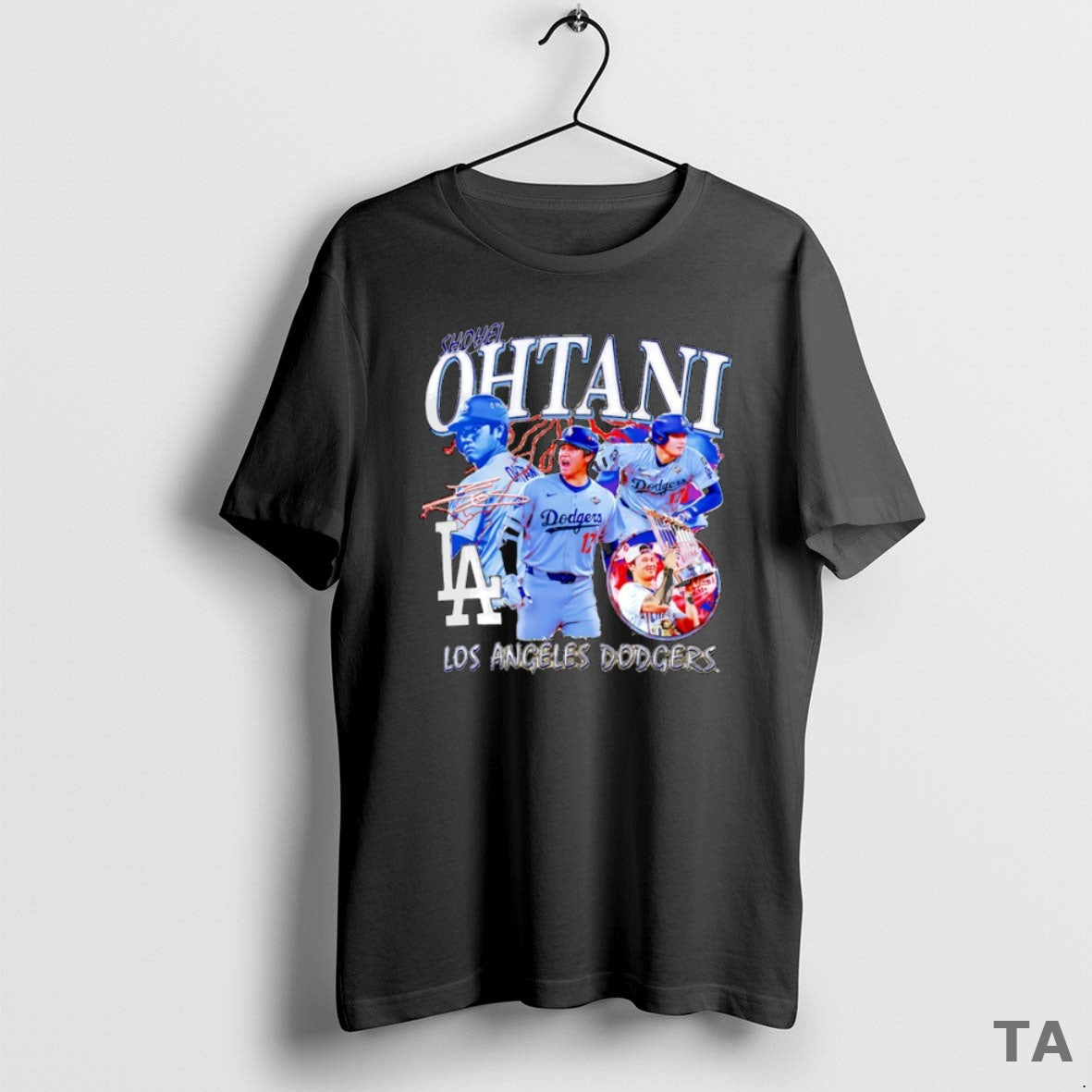 Top Shohei Ohtani Player Los Angeles Dodgers Mlb Signature T Shirt Sweater Hoodie, Sweatshirt | TeeBloomCo.com