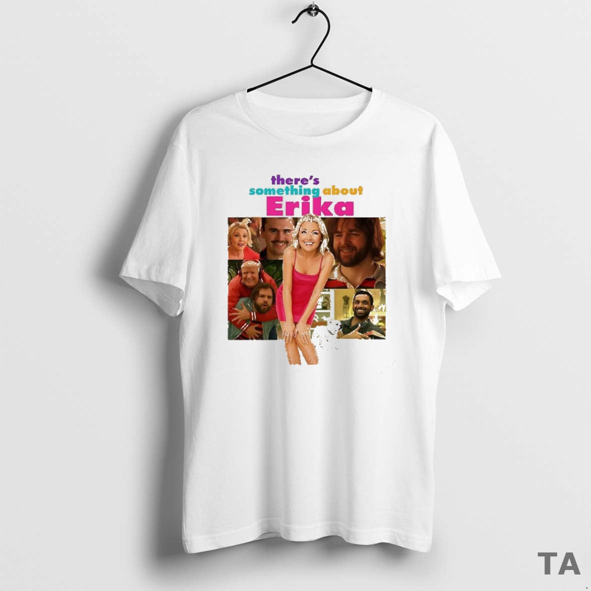 Top Theres Something About Erika Kirk Caricature T Shirt Sweater Hoodie, Sweatshirt | TeeBloomCo.com