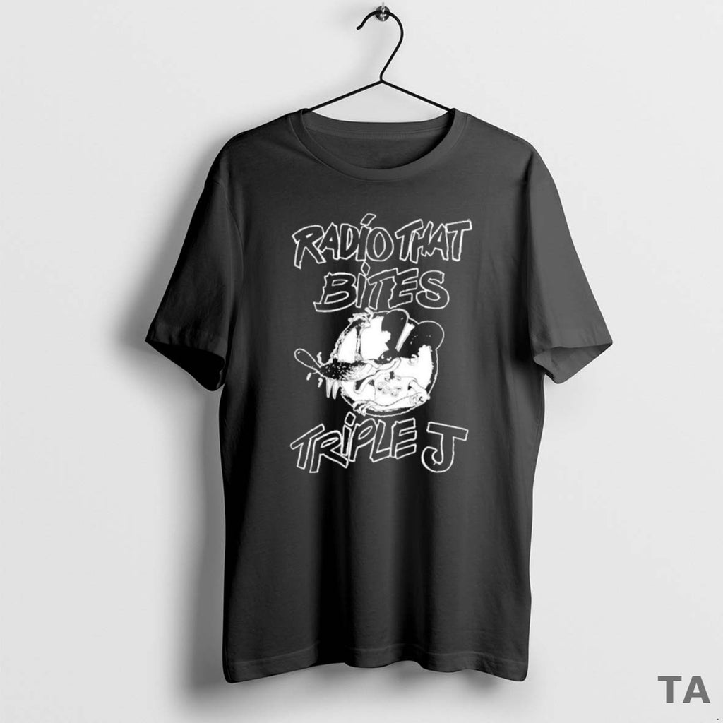 Top Triple J 50 Years Radio That Bites Rat T Shirt Sweater Hoodie, Sweatshirt | TeeBloomCo.com