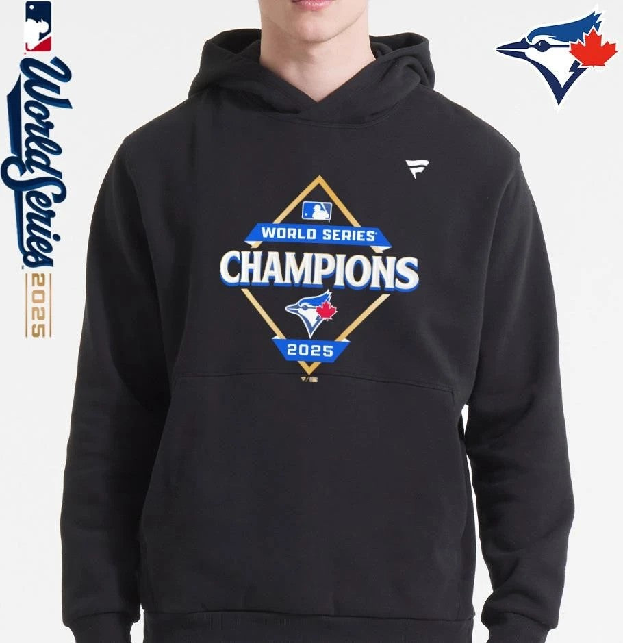 Toronto Blue Jays 2025 World Series Champions Locker Room T-Shirt