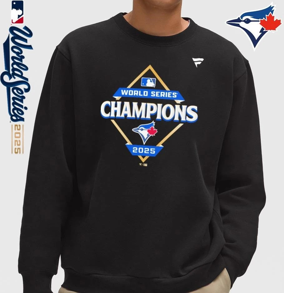 Toronto Blue Jays 2025 World Series Champions Locker Room T-Shirt