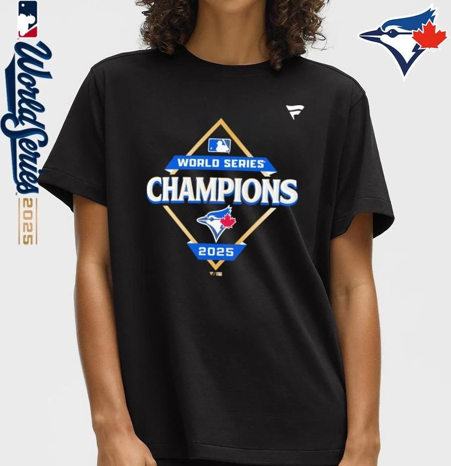 Toronto Blue Jays 2025 World Series Champions Locker Room T-Shirt