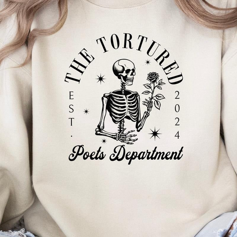 Tortured Poets Sweatshirt T-Shirts, Hoodie | TeeBloomCo.com
