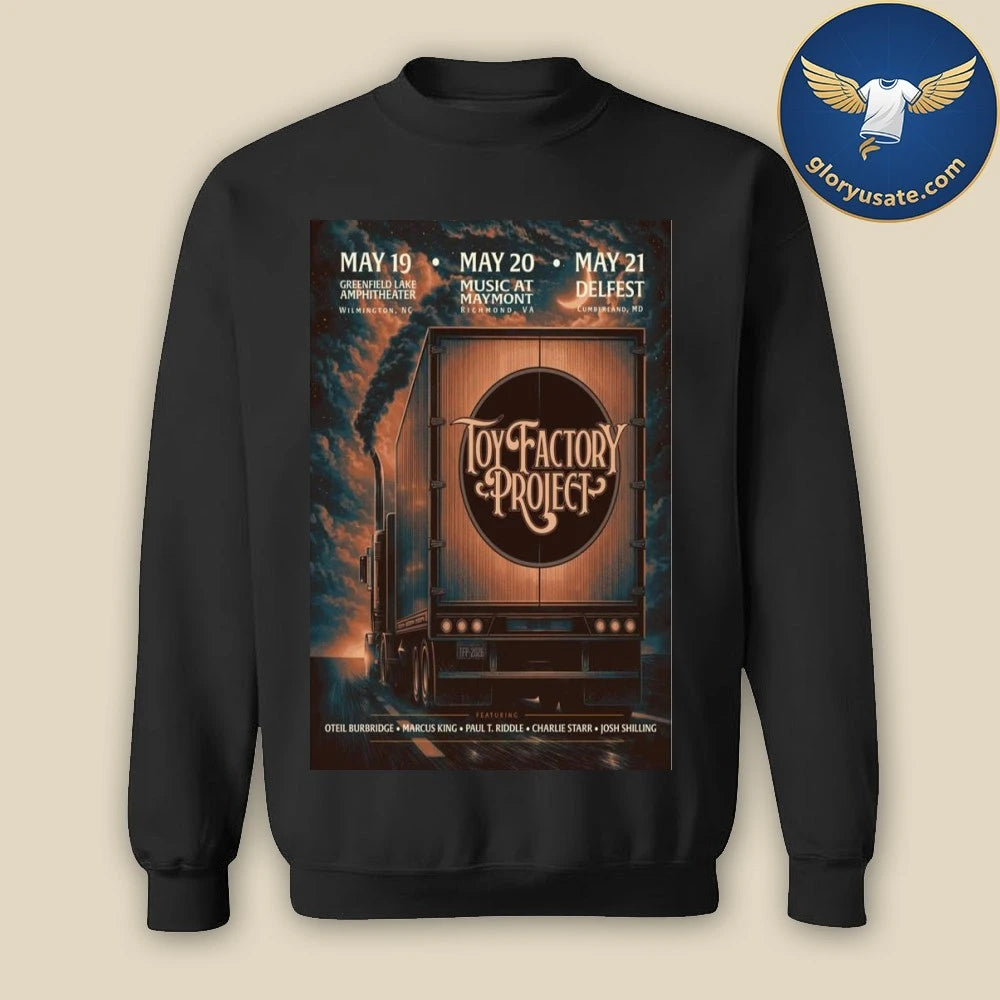Toy Factory Project May 19-20-21 2026 Shows Poster Shirt