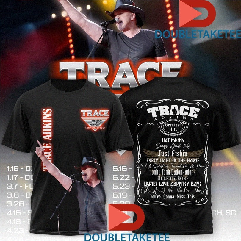 Trace Adkins 30th Anniversary Tour 2026 Dates Shirts