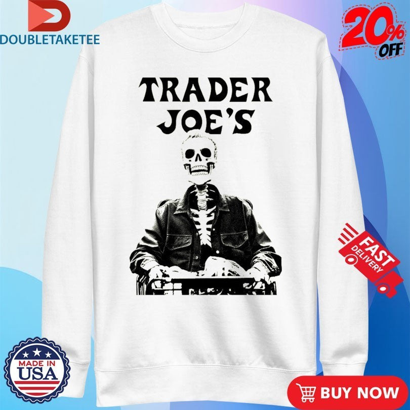 Trader Joe’s Jim’s Skeleton Shirts