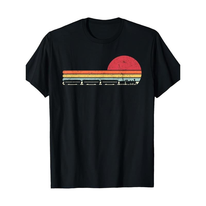 Train Shirt, Vintage T-shirt -100% cotton Made in USA Hoodie, Sweatshirt | TeeBloomCo.com