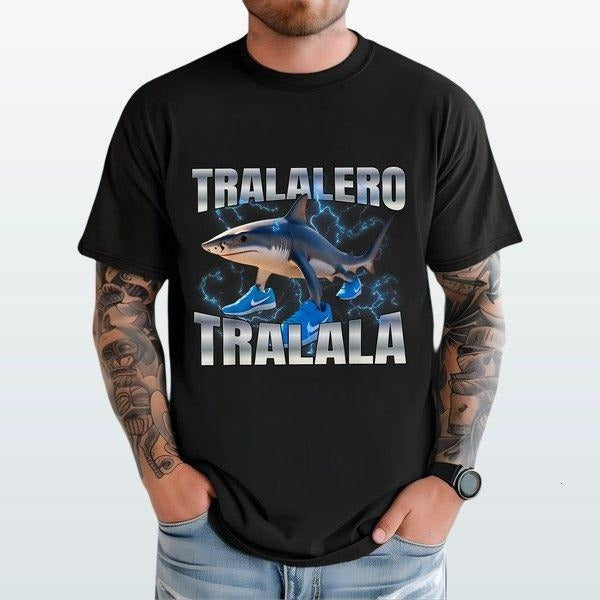 Tralalero Tralala T-shirt Soft Cotton Lightweight Soft And Stylish Trendy Viral And On Point Hoodie, Sweatshirt