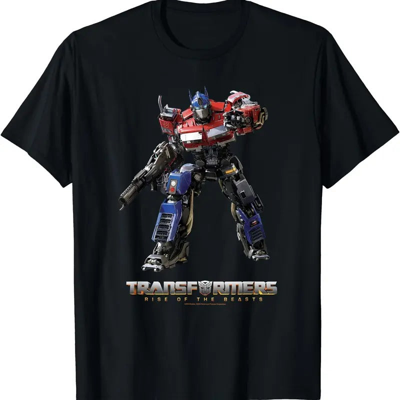 Transformers: Rise Of The Beasts Optimus Prime Full Body T-Shirt Hoodie, Sweatshirt | TeeBloomCo.com