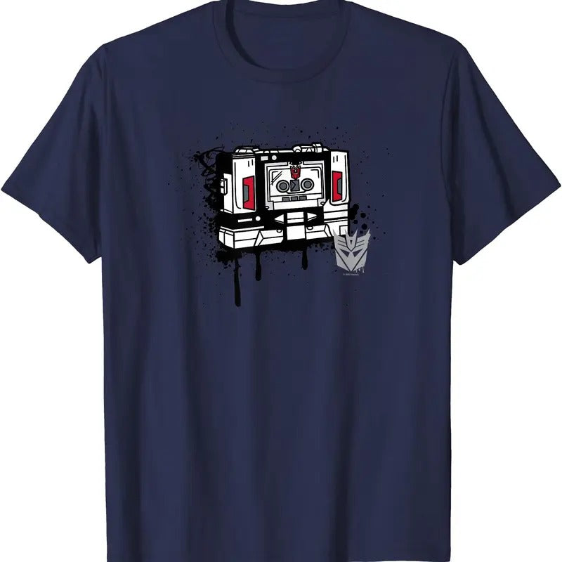 Transformers Soundwave Tape Cassette Player Form Graffiti TShirt Hoodie, Sweatshirt | TeeBloomCo.com