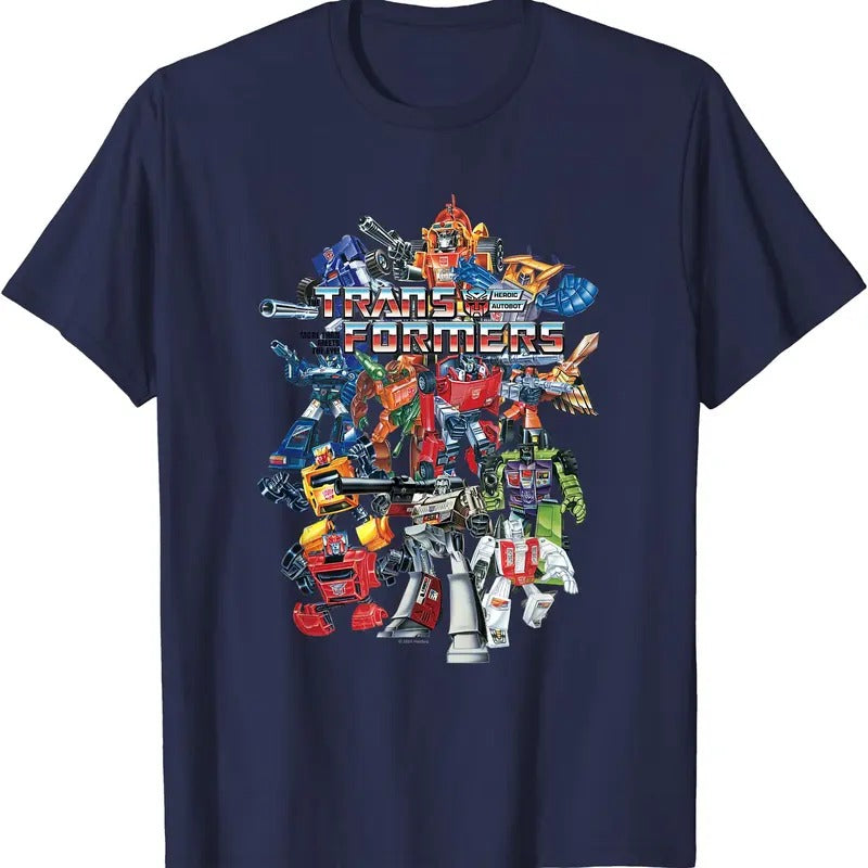 Transformers Vintage Retro Color Group Autobots Poster TShirt Hoodie, Sweatshirt | TeeBloomCo.com