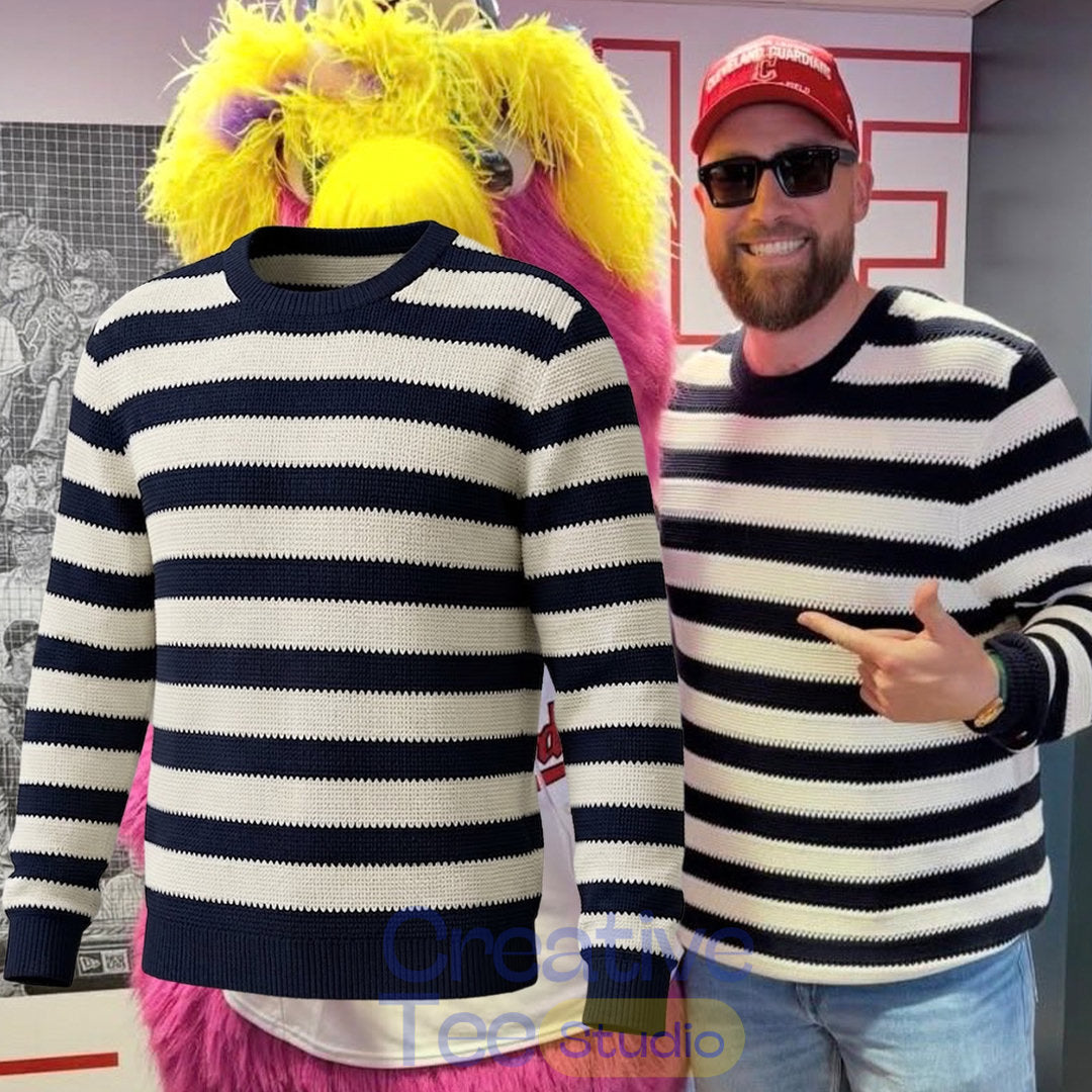 Travis Kelce Cleveland Guardians Opening Day Cosplay Sweatshirt