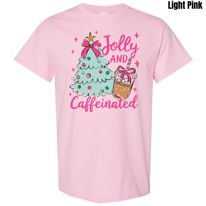 Tree Jolly & Caffeinated Gildan T-Shirt 'NLB' Hoodie, Sweatshirt | TeeBloomCo.com