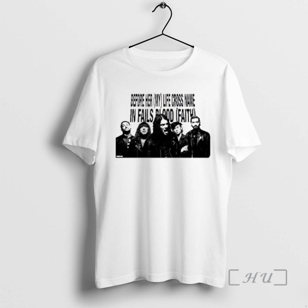 Trending Before Her My Life Cross Name In Failed Blood Faith Premium T Shirts Sweater Hoodie, Sweatshirt | TeeBloomCo.com