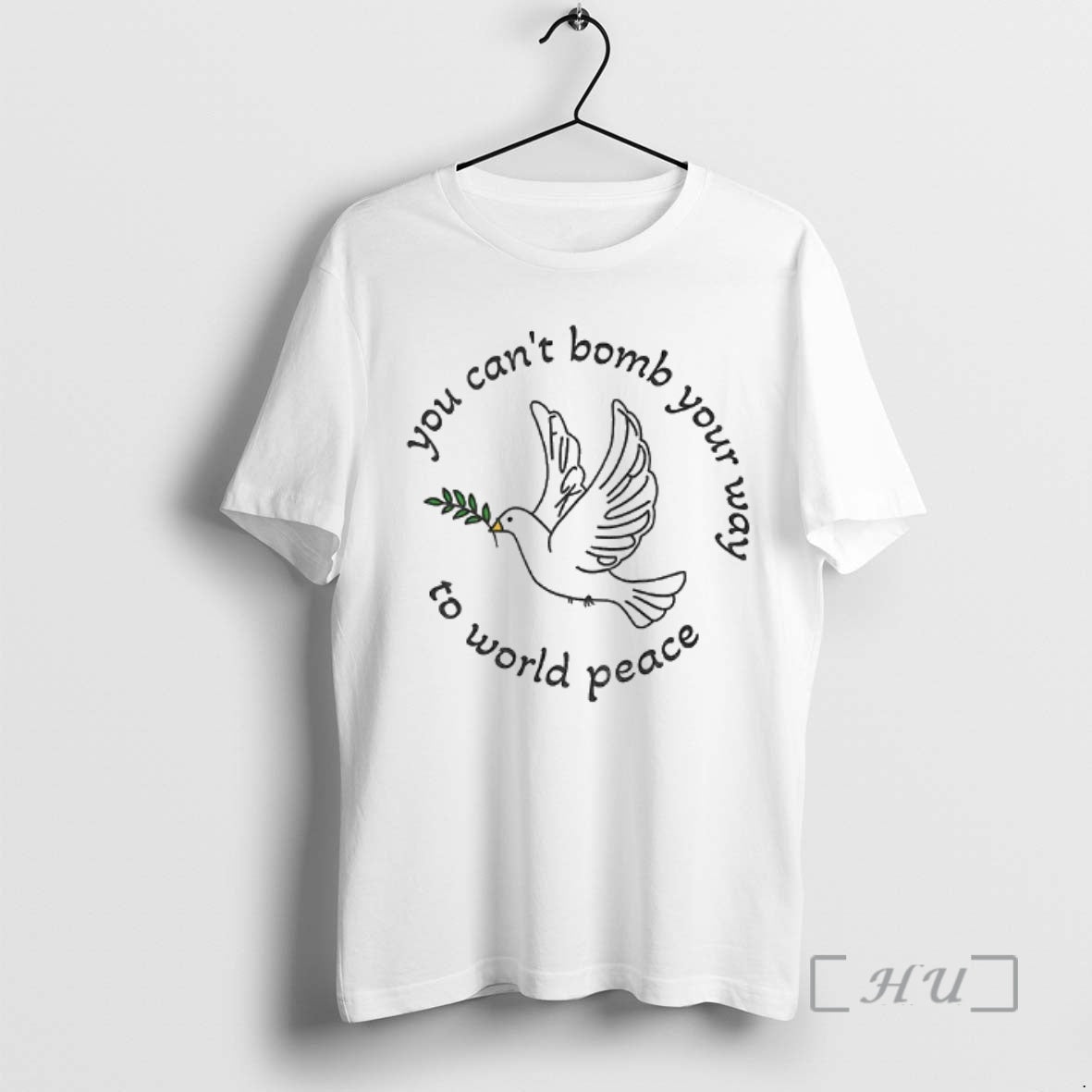 Trending Bombs For World Peace You Cant Bomb Your Way To World Peace Premium T-Shirts, Hoodie, Sweatshirt | TeeBloomCo.com