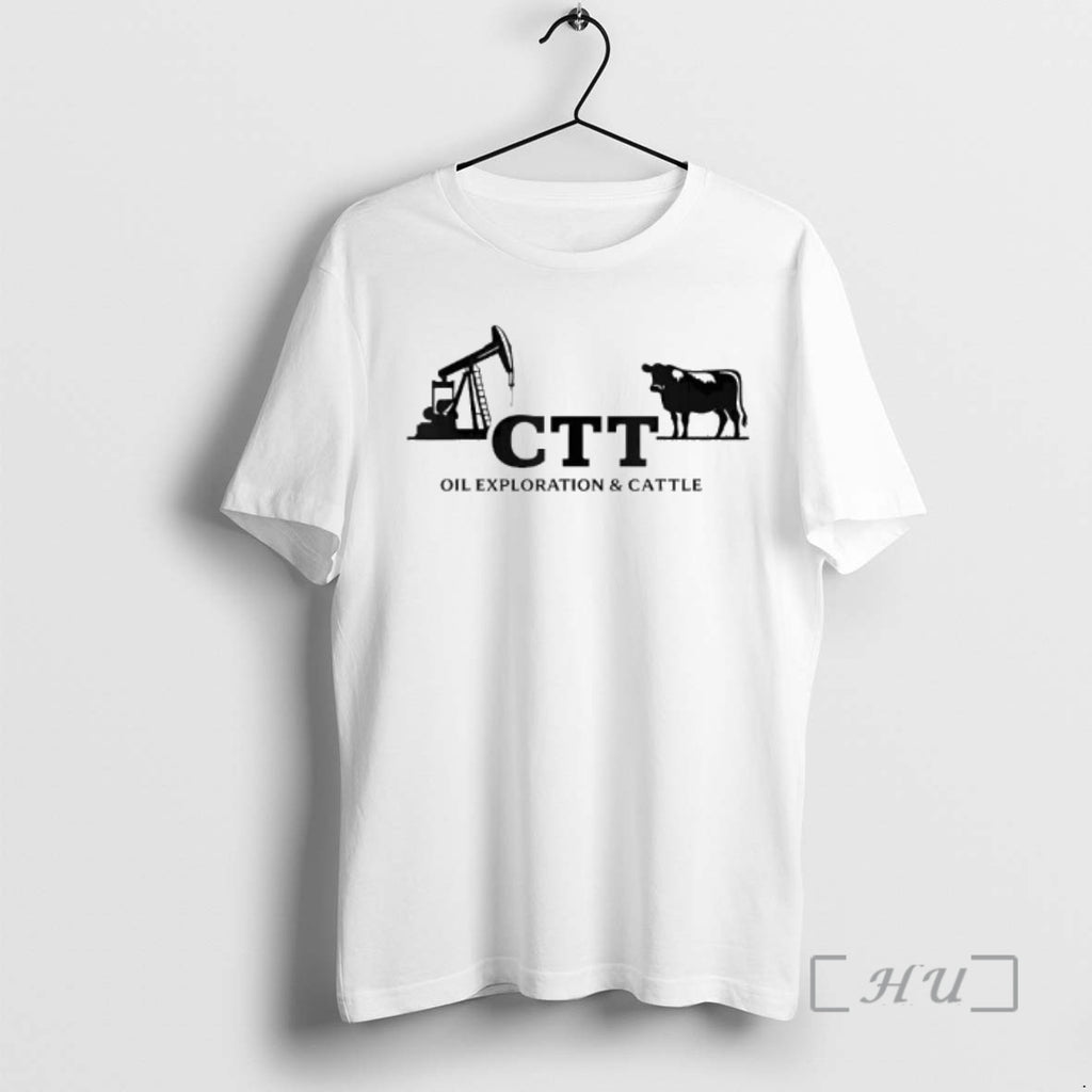 Trending Ctt Oil Exploration And Cattle Cow T-Shirts, Hoodie, Sweatshirt | TeeBloomCo.com