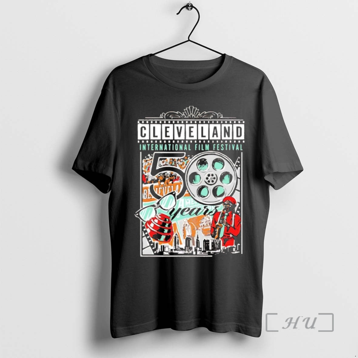 Trending Cleveland 50 Years International Film Festival T-Shirts, Hoodie, Sweatshirt | TeeBloomCo.com