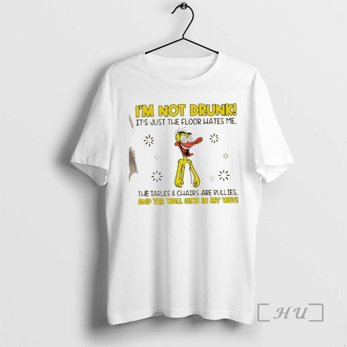 Trending Duck Im Not Drunk The Floor Hates Me The Tables And Chairs Are Bullies T-Shirts, Hoodie, Sweatshirt | TeeBloomCo.com