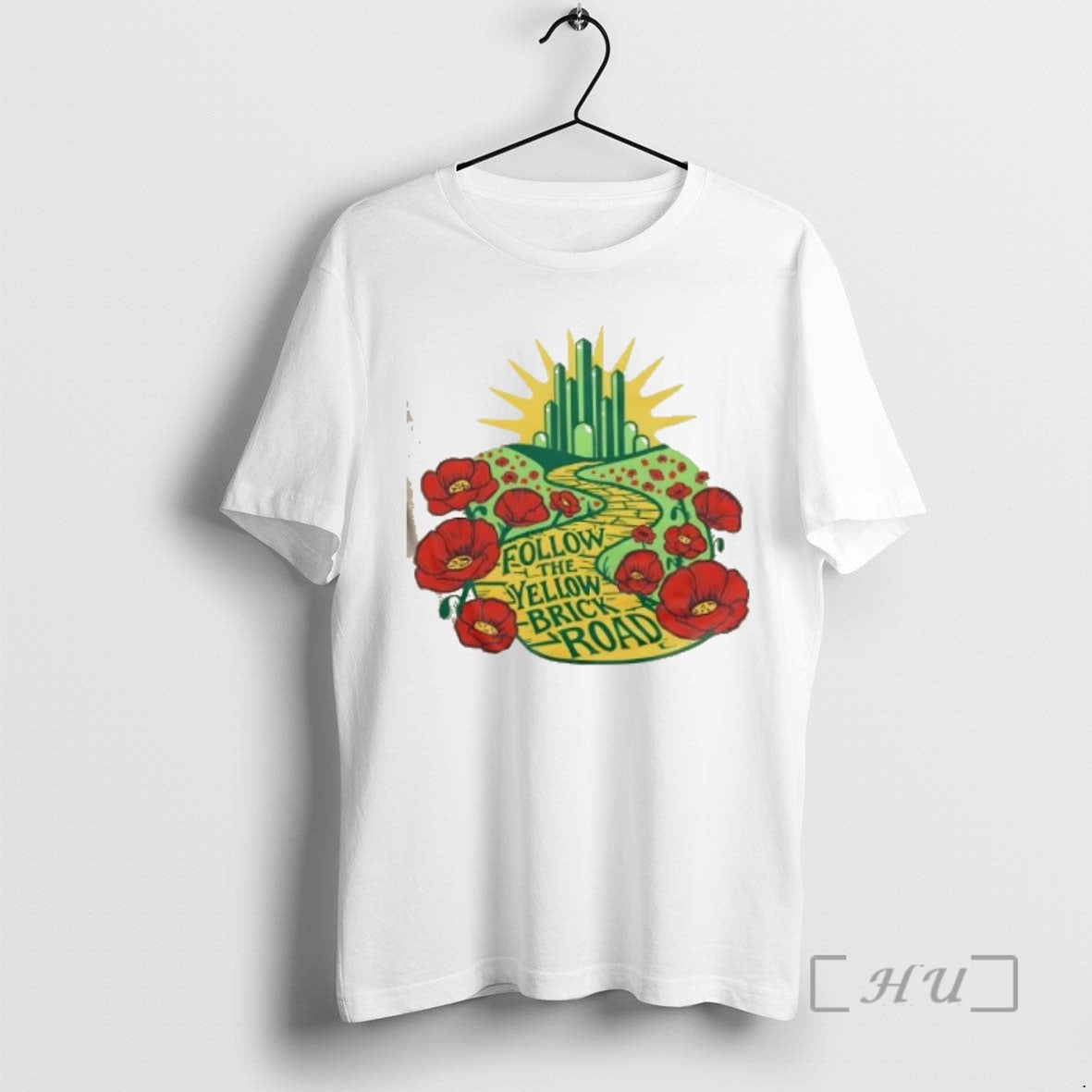 Trending Follow The Yellow Brick Road T-Shirts, Hoodie, Sweatshirt | TeeBloomCo.com