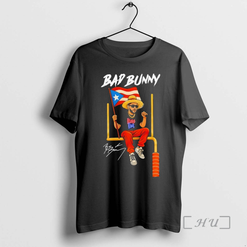 Trending Gfcpwoui Benito Bowl Bad Bunny Puerto Rico Flag 2026 Halftime Show Signature Premium T-Shirts, Hoodie, Sweatshirt