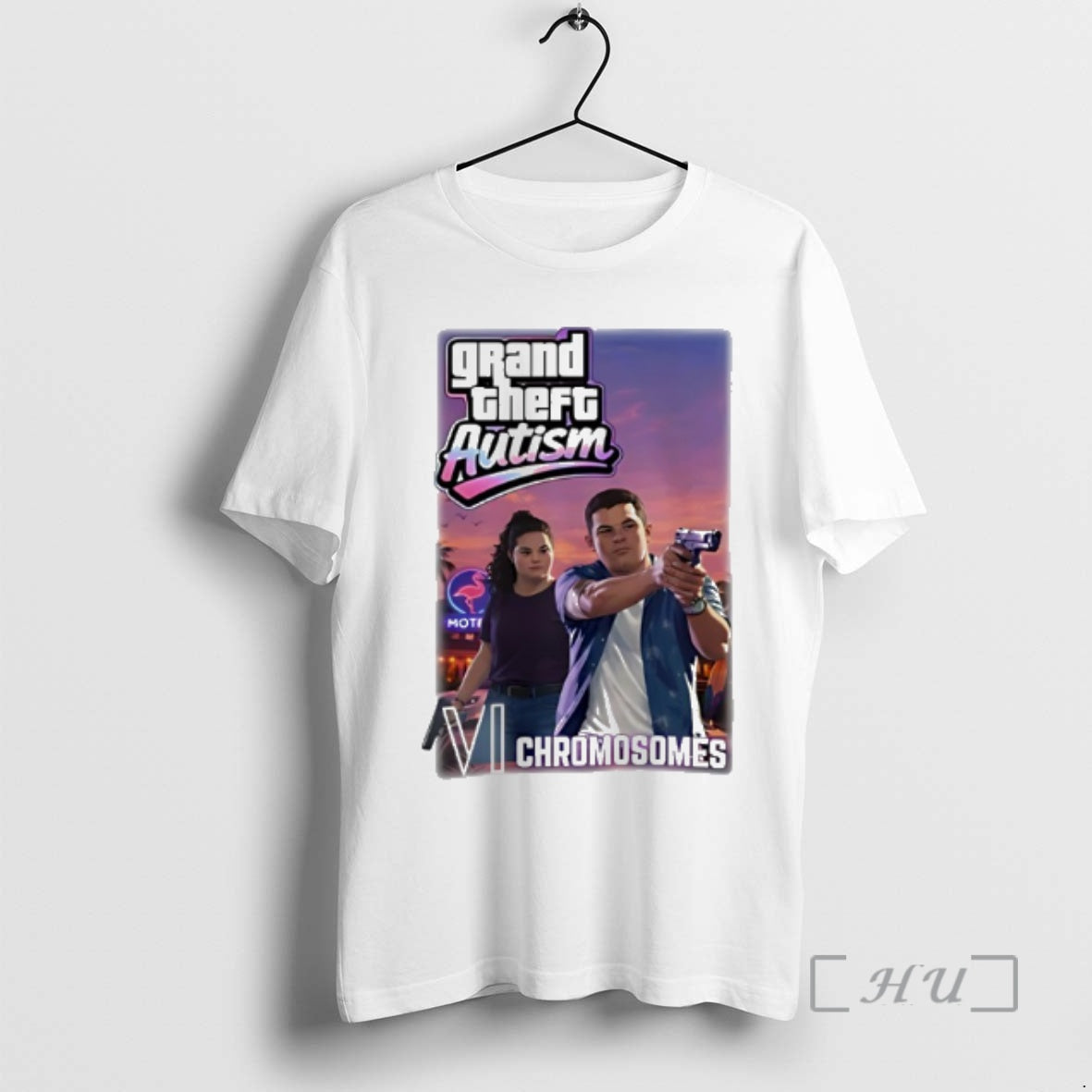 Trending Grand Theft Autism Vi Chromosomes Down Syndrome T-Shirts, Hoodie, Sweatshirt | TeeBloomCo.com