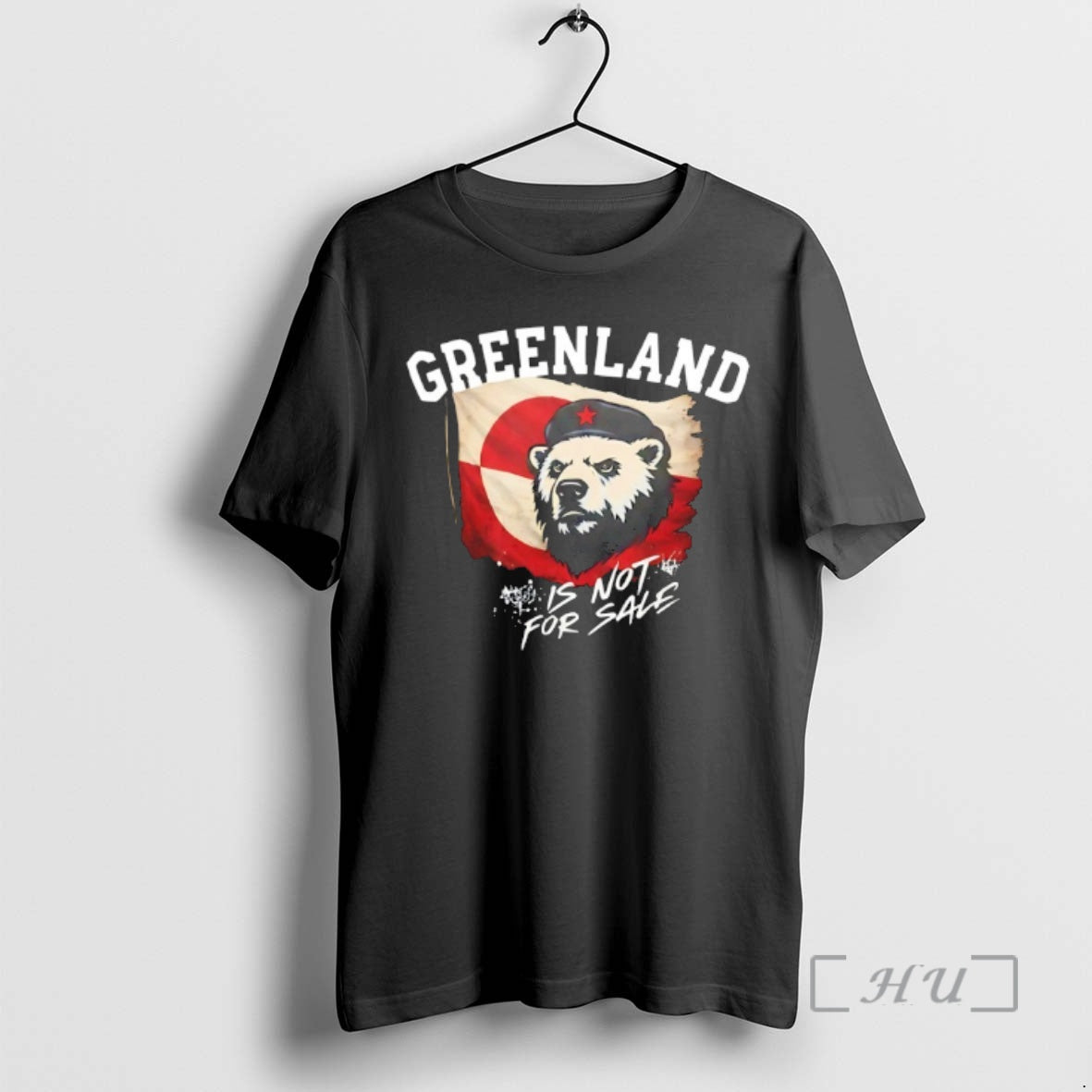 Trending Greenland Is Not For Sale Ice Bear Greenland Flag T-Shirts, Hoodie, Sweatshirt | TeeBloomCo.com