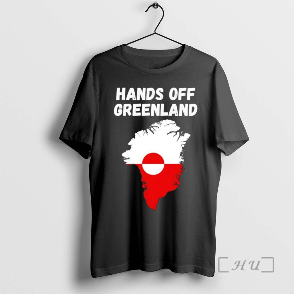 Trending Hands Off Greenland Greenlandic Flag T-Shirts, Hoodie, Sweatshirt | TeeBloomCo.com