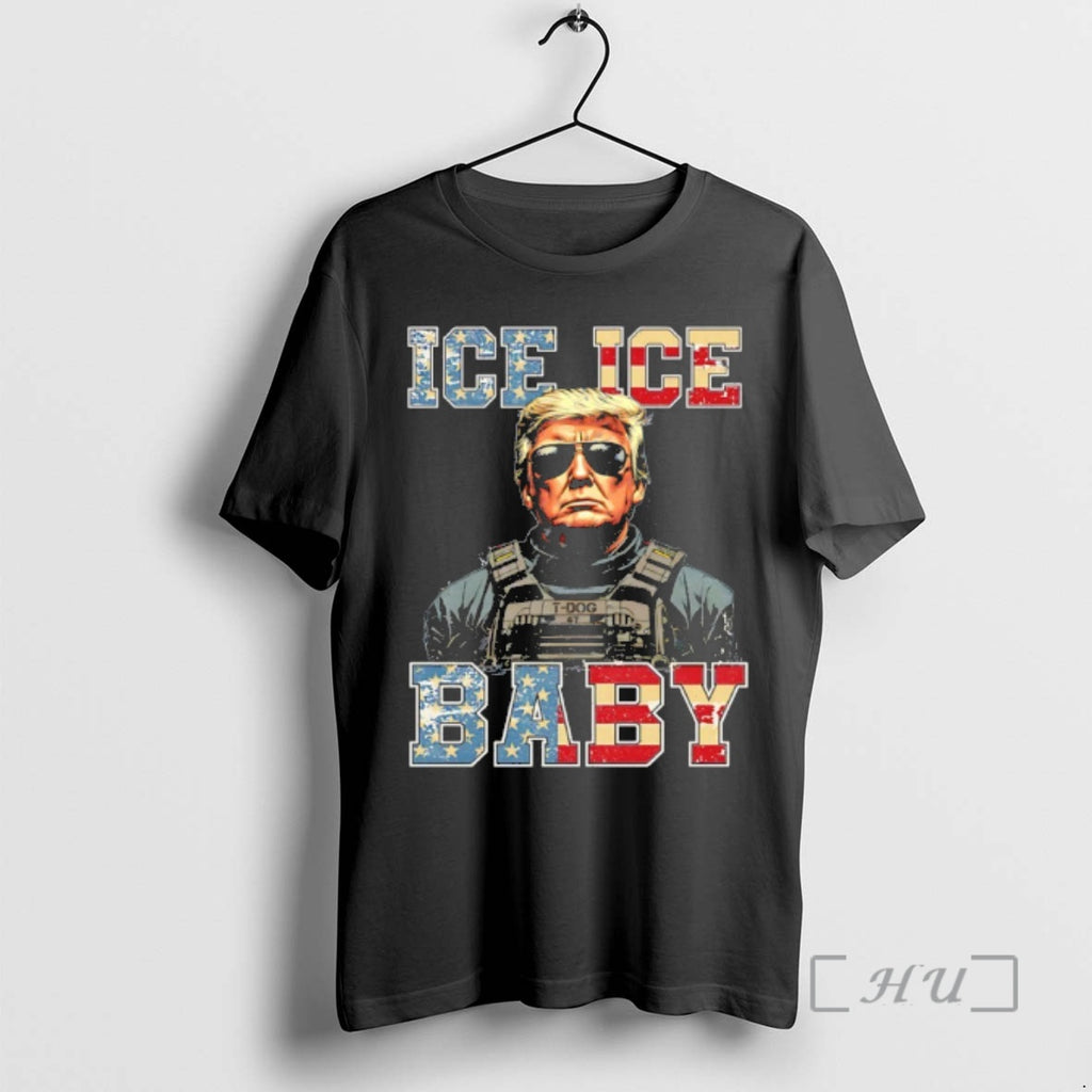 Trending Ice Ice Baby Donald Trump Meme T-Shirts, Hoodie, Sweatshirt | TeeBloomCo.com