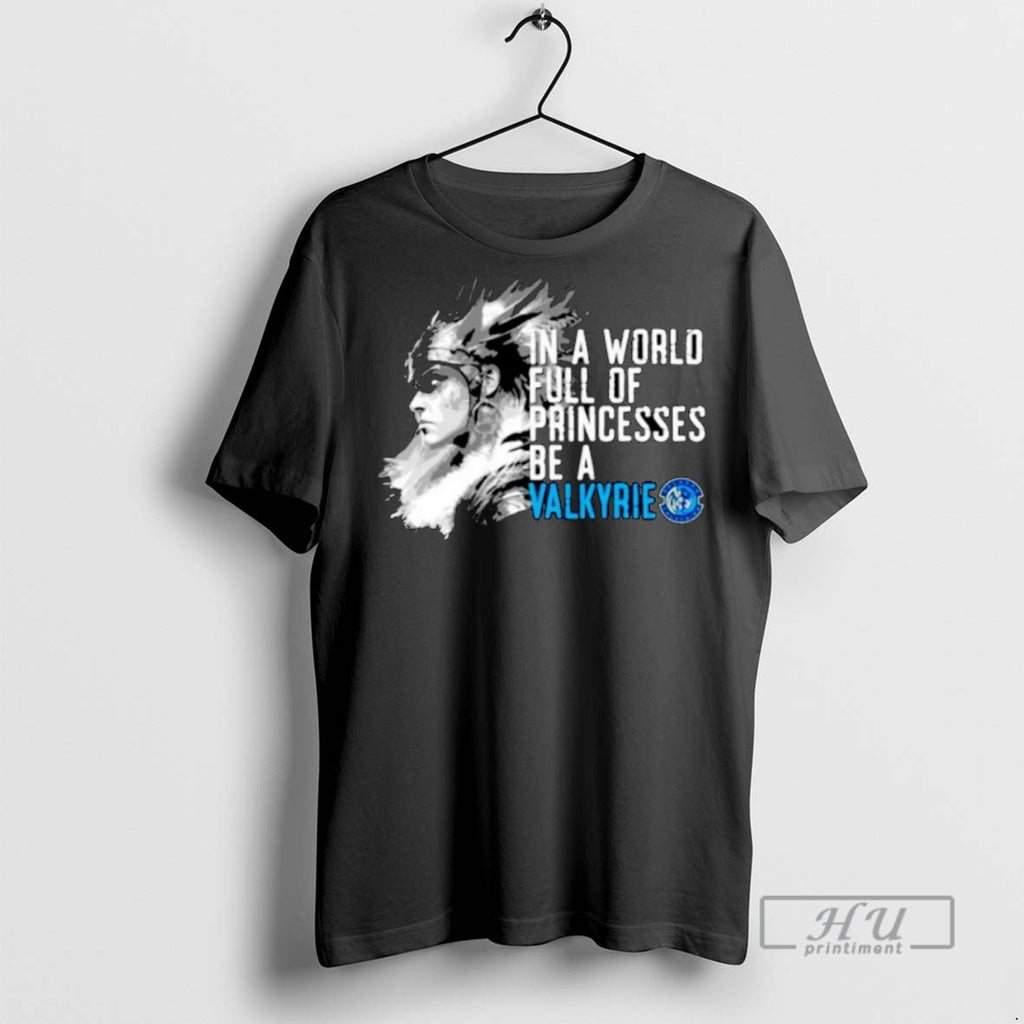 Trending In A World Full Of Princesses Be A Orlando Valkyries Ornaments Graphic Tee Shirts