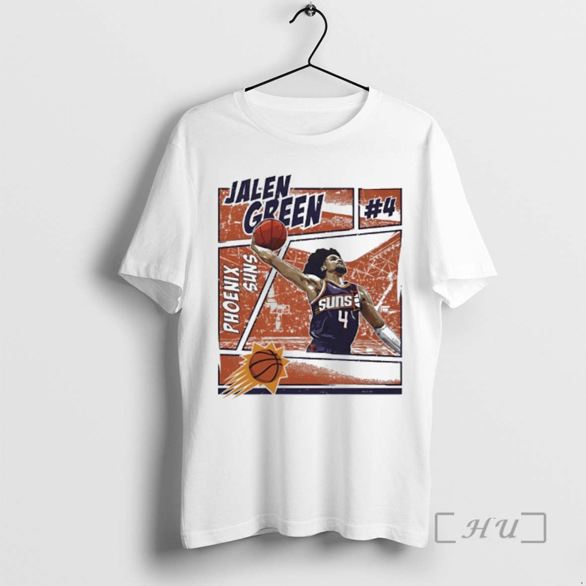 Trending Jalen Green 4 Phoenix Suns Basketball Player Graphic Comic T-Shirts, Hoodie, Sweatshirt | TeeBloomCo.com