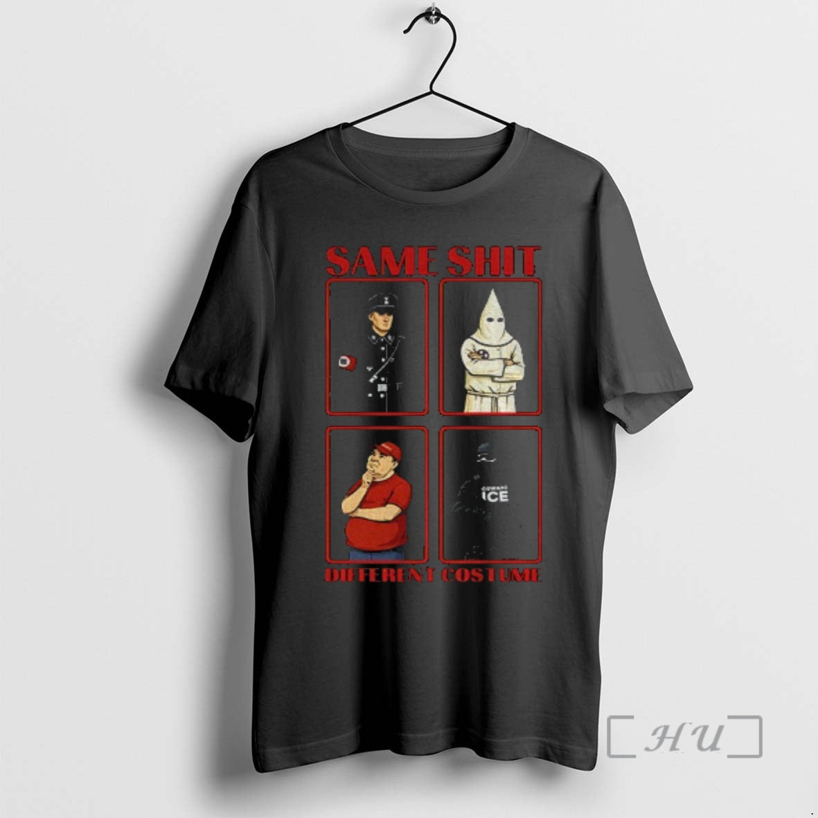 Trending Kkk Maga Same Shit Different Costume Graphic T-Shirts, Hoodie, Sweatshirt | TeeBloomCo.com