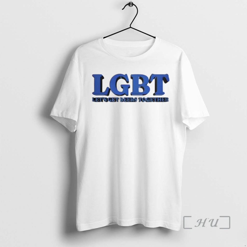 Trending Lgbt Lets Get Beer Together Funny T-Shirts, Hoodie, Sweatshirt | TeeBloomCo.com
