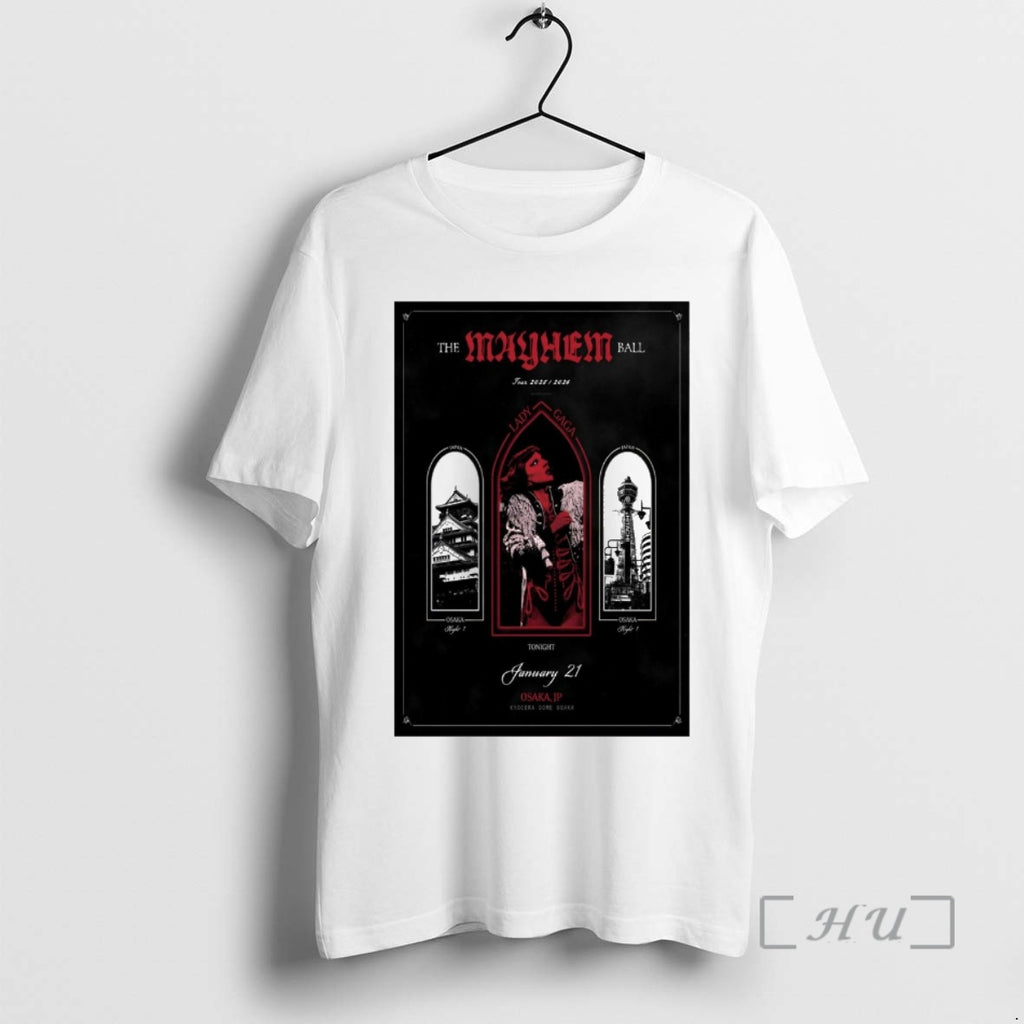 Trending Lady Gaga Osaka Japan January 21 2026 Concert T-Shirts, Hoodie, Sweatshirt | TeeBloomCo.com