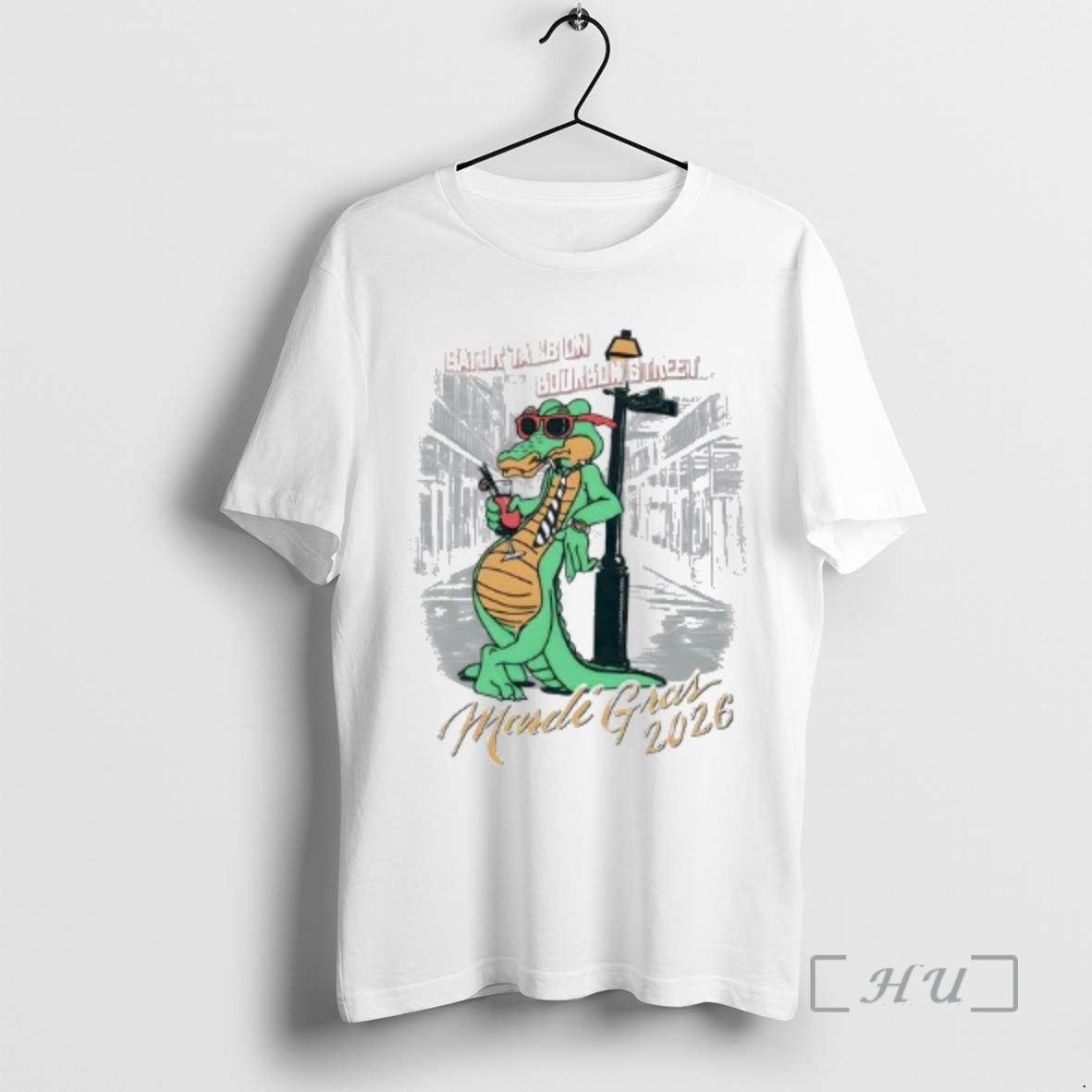 Trending Mardi Gras 2026 Gator Tails On Bourbon Street T-Shirts, Hoodie, Sweatshirt | TeeBloomCo.com