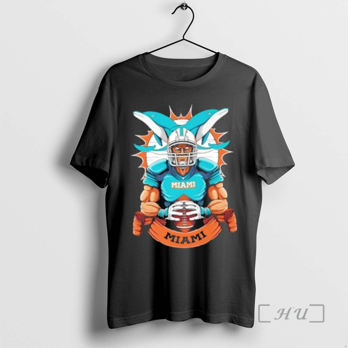 Trending Miami Dolphins Football Mascot Hug The Ball T-Shirts, Hoodie, Sweatshirt | TeeBloomCo.com