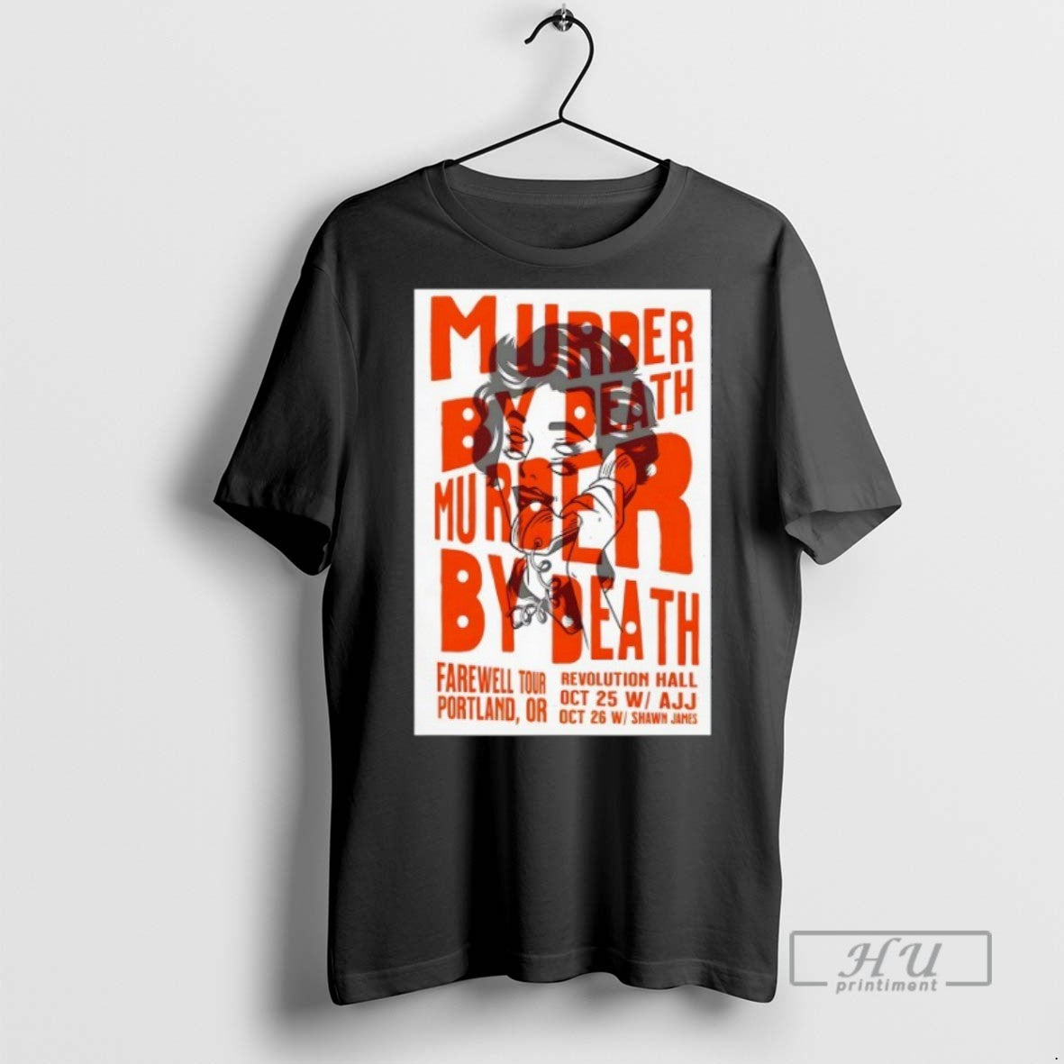 Trending Murder By Death October 25 26 2025 Portland Oregon Graphic Tee Shirts Sweatshirt Hoodies