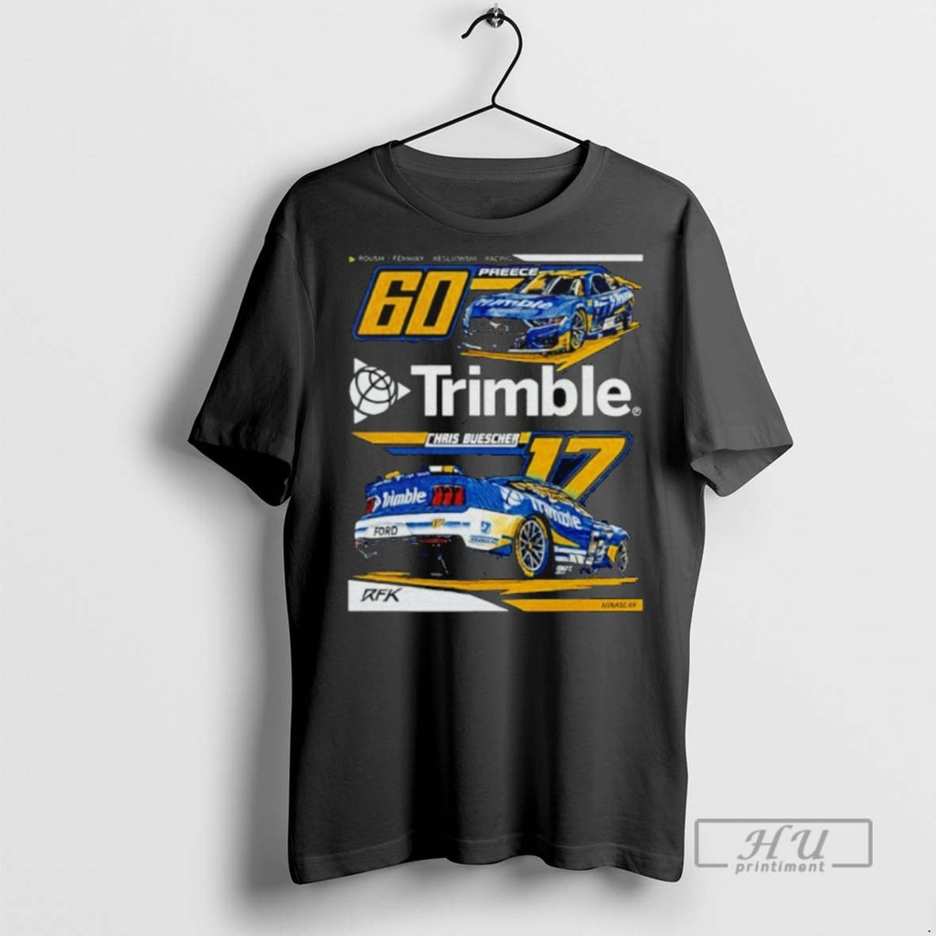 Trending Nascar Rfk Trimble Chais Buescher 60 Preece Graphic Tee Shirts Sweatshirt Hoodies